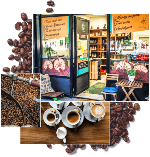 Kávé, pörkölt, arabica, őrölt, robusta, Szolnok, kávébolt